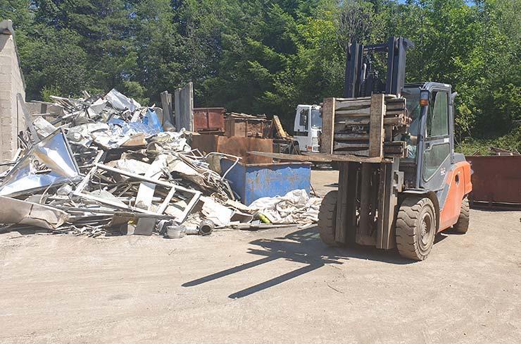 Achat et recyclage de ferraille à Gedinne